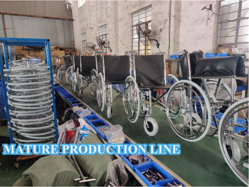 轮椅生产流程
